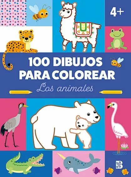100 Dibujos para Colorear. Los Animales