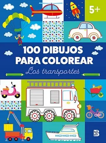 100 Dibujos para Colorear. Los Transporte