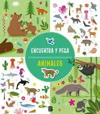 Animales. Encuentra y Pega