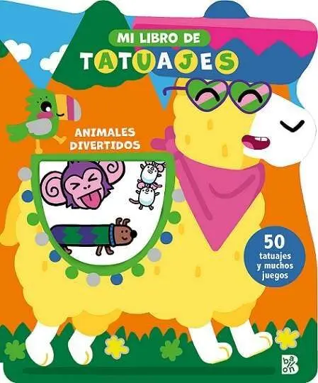 Mi Libro de Tatuajes - Animales Divertidos