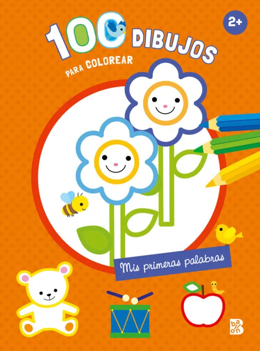 100 Dibujos para Colorear - Mis Primeras Palabras