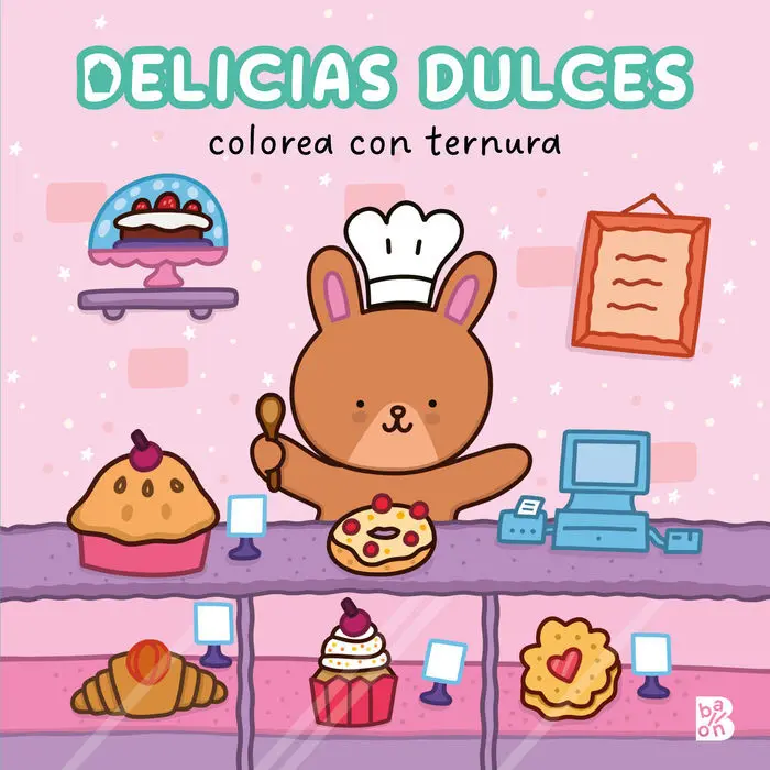 Delicias Dulces. Colorea con Ternura