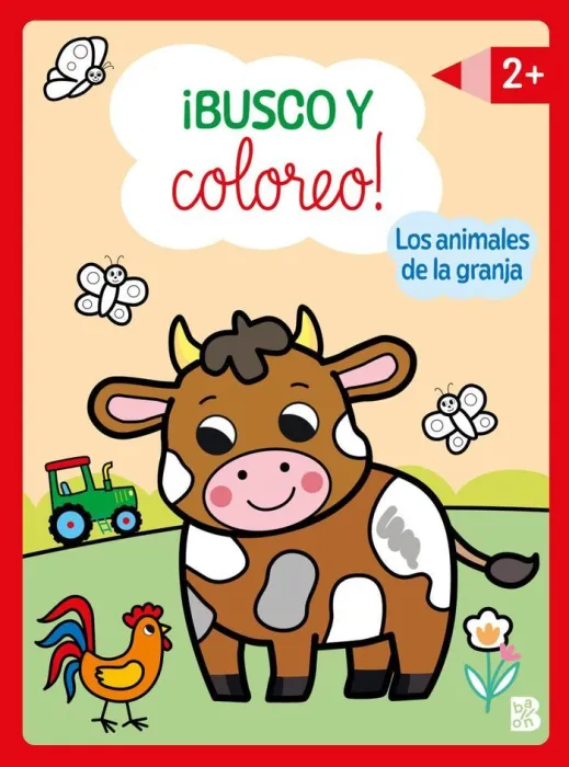 Busco y Coloreo. Los Animales de la Granja +2