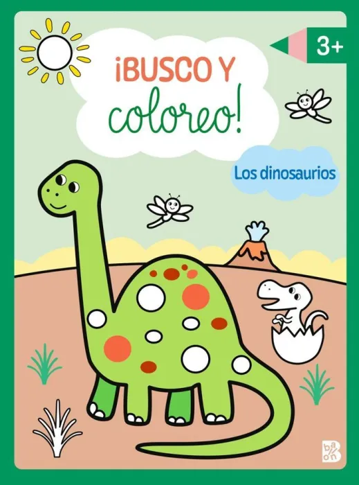 Busco y Coloreo. Animales Dinosaurios +3