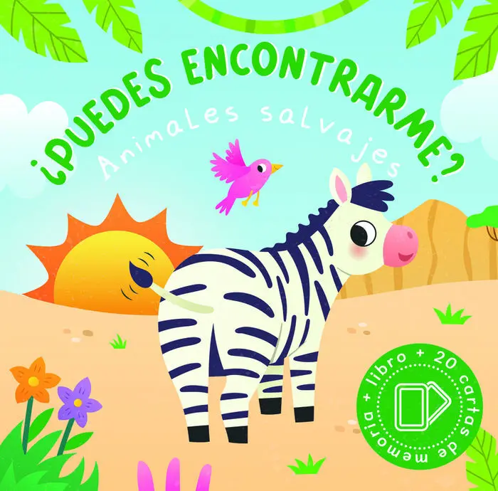 Animales Salvajes. Puedes Encontrarme? (Libro+20 Cartas)