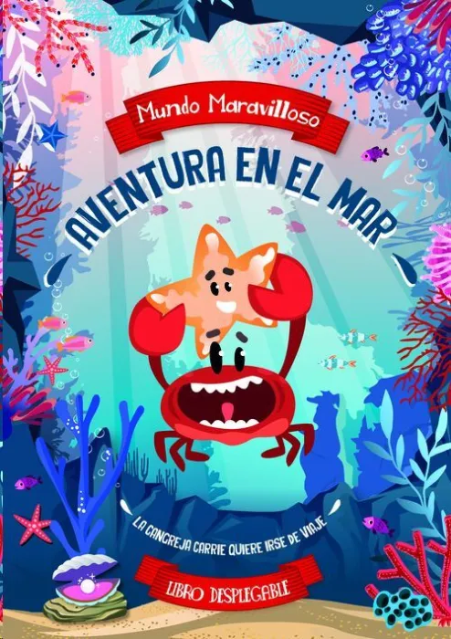 Aventura en el Mar. Libro Desplegable