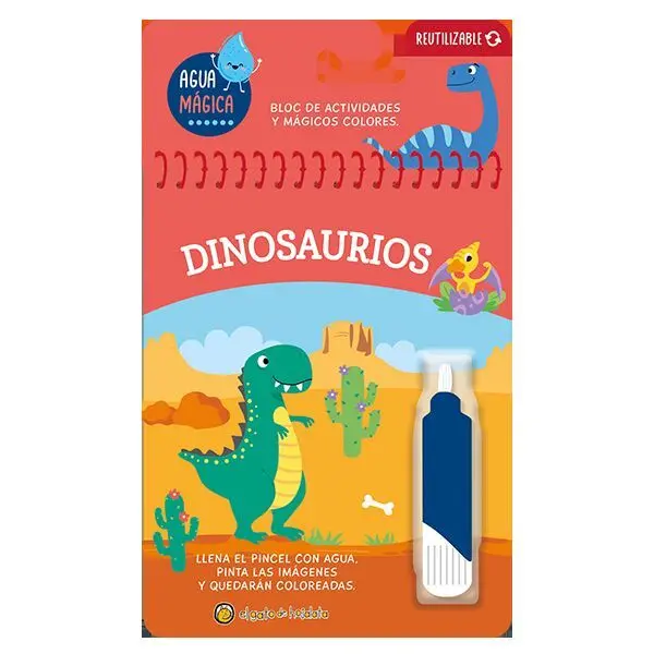 Dinosaurios. Bloc de Actividades y Mágicos Colores