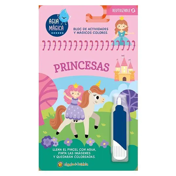 Princesas. Bloc de Actividades y Mágicos Colores