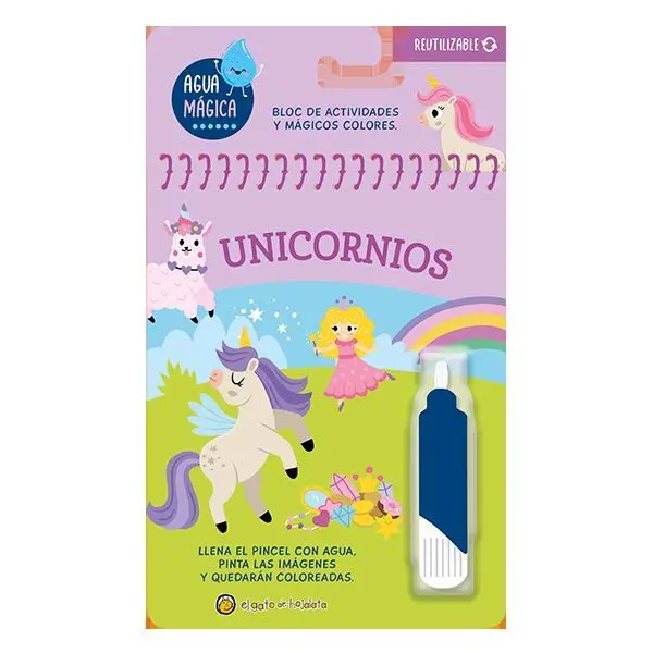 Unicornios. Bloc de Actividades y Mágicos Colores