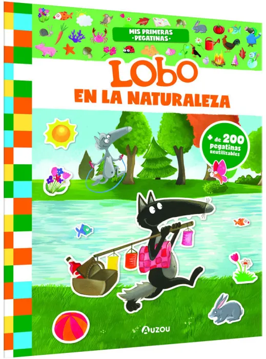 Lobo en la Naturaleza, Mis Primeras Pegatinas