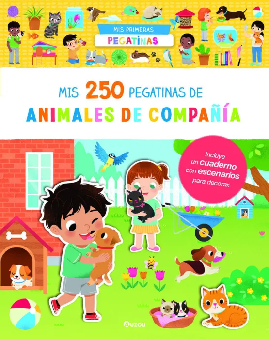 Mis 250 Pegatinas de Animales de Compañia