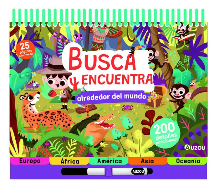 Busca y Encuentra Alrededor del Mundo