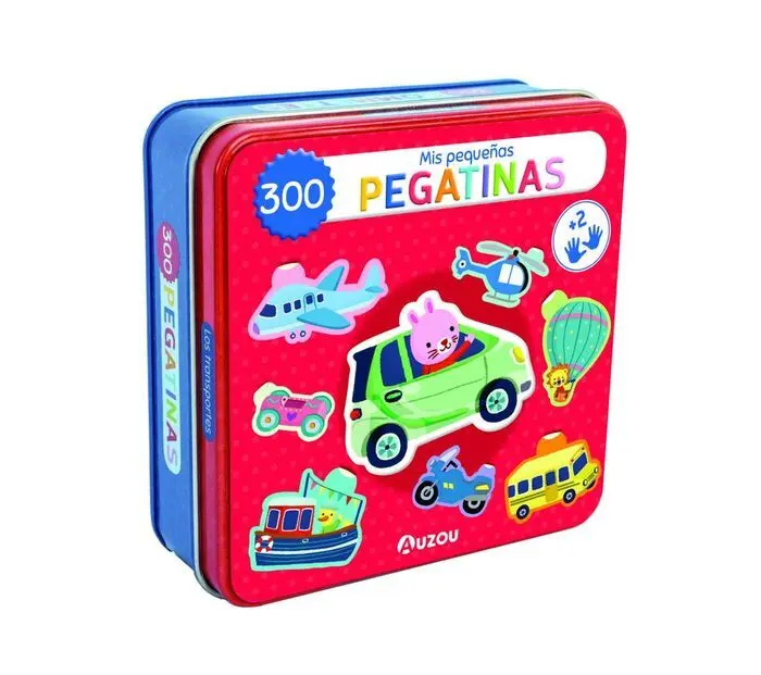 Los Transportes. Mis Pequeñas Pegatinas (Lata)