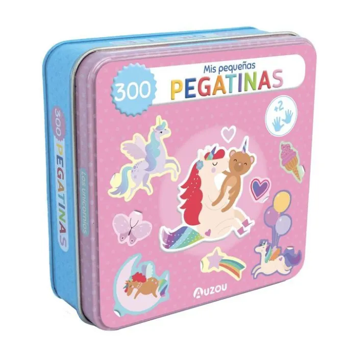 Los Unicornios. Mis Pequeñas Pegatinas (Lata)
