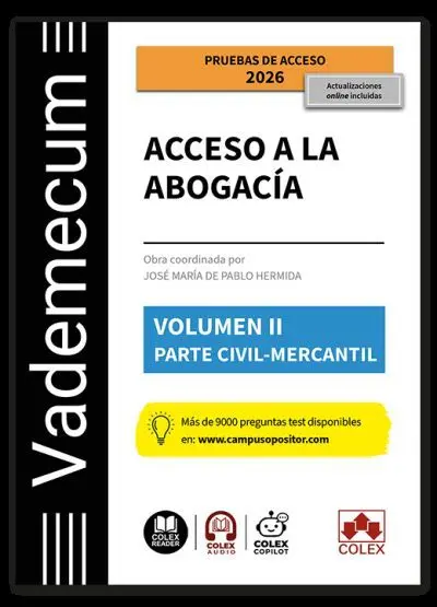 Vademecum Acceso a la Abogacía. Vol Ii. Parte Específica Civil-Mercantil