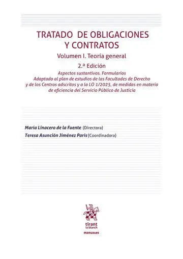 Tratado de Obligaciones y Contratos Volumen I Teoria General