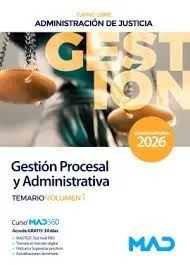 Gestion Procesal y Administrativa Temario Vol. 1 Turno Libre Administracion de Justicia