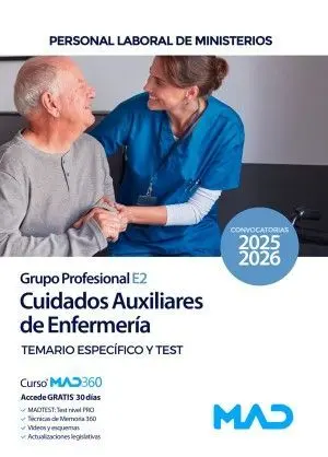 Cuidados Auxiliares Enfermería (Grupo Profesional E2)