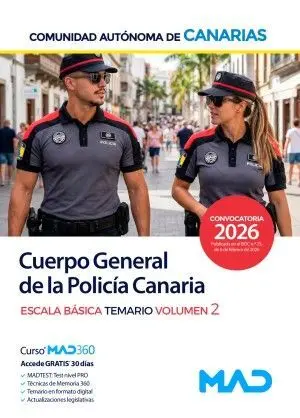 Policia Canaria Escala Basica. temario 2