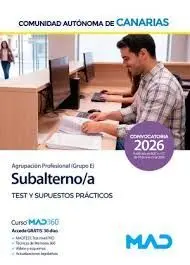 Subalterno Test y Supuestos Prácticos