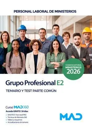 Grupo Profesional E2. Personal Laboral de Ministerios