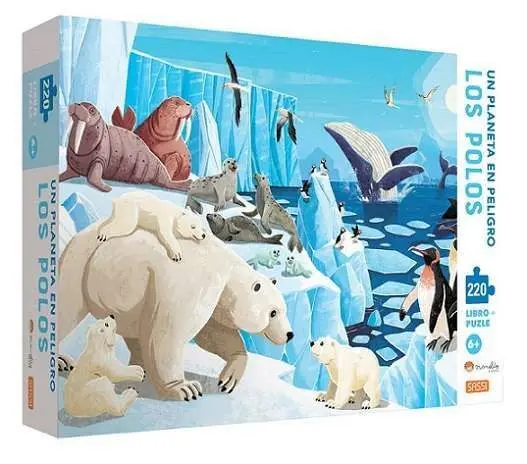 Los Polos. Libro Puzle 220 Piezas