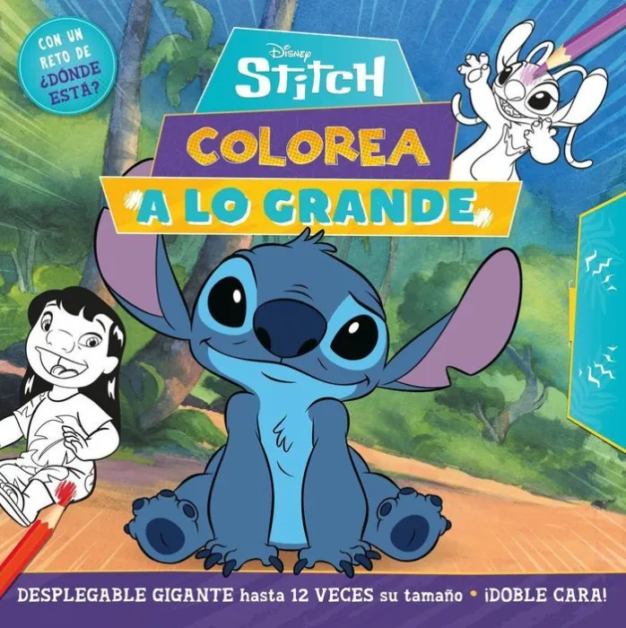 Stitch. Colorea a lo Grande!