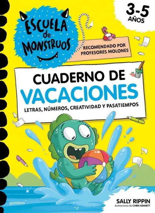 Escuela de Monstruos - Cuaderno de Vacaciones (3-5 Años)