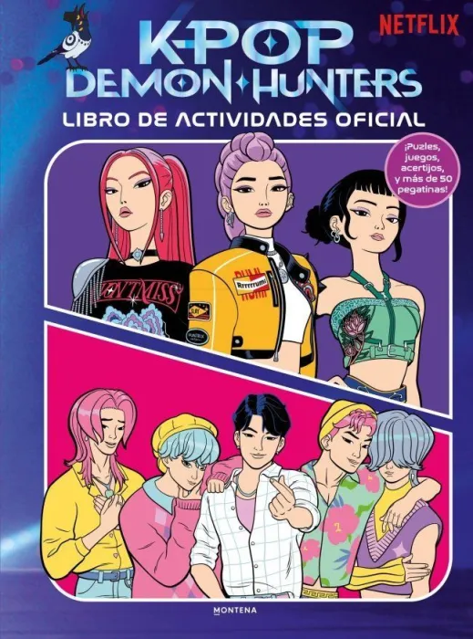 Kpop Demon Hunters. Libro de Actividades Oficial