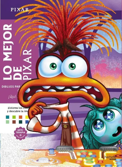 Lo Mejor de Pixar. Dibujo para Colorear