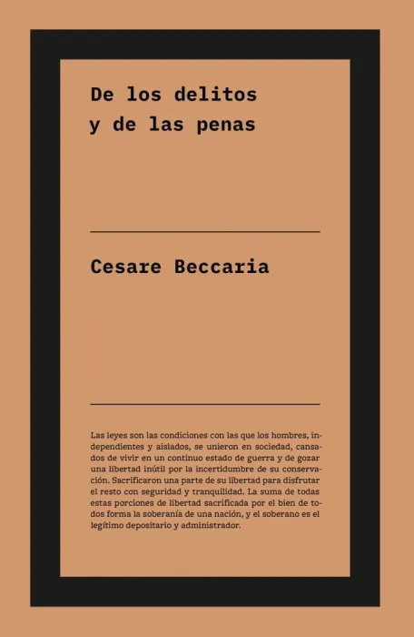 De los Delitos y de las Penas