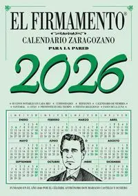 Calendario Zaragozano el Firmamento 2025 (Pared)