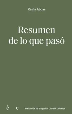 Resumen de lo que Pasó