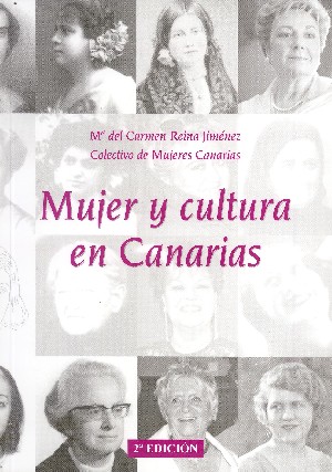 Mª CARMEN REINA JIMÉNEZ firma su libro MUJER Y CULTURA EN CANARIAS