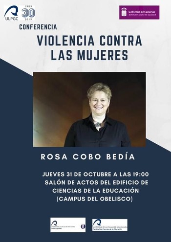 ULPGC. “Violencia contra las mujeres” conferencia con Rosa Cobo Bedía