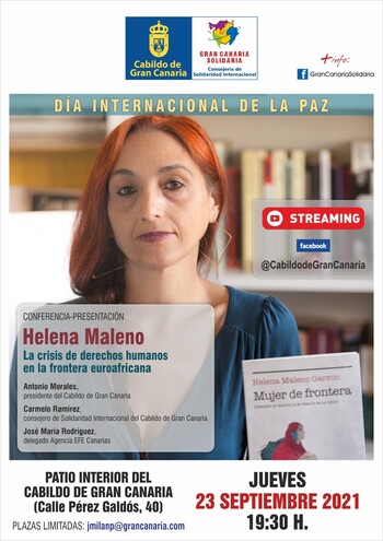 Conferencia Presentación Helena Maleno: “Mujer de frontera”