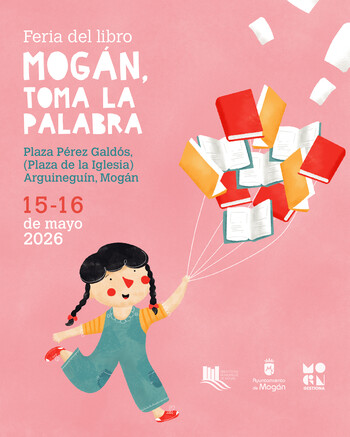 Plaza Pérez Galdós. Feria del Libro: “Mogán, toma la palabra”